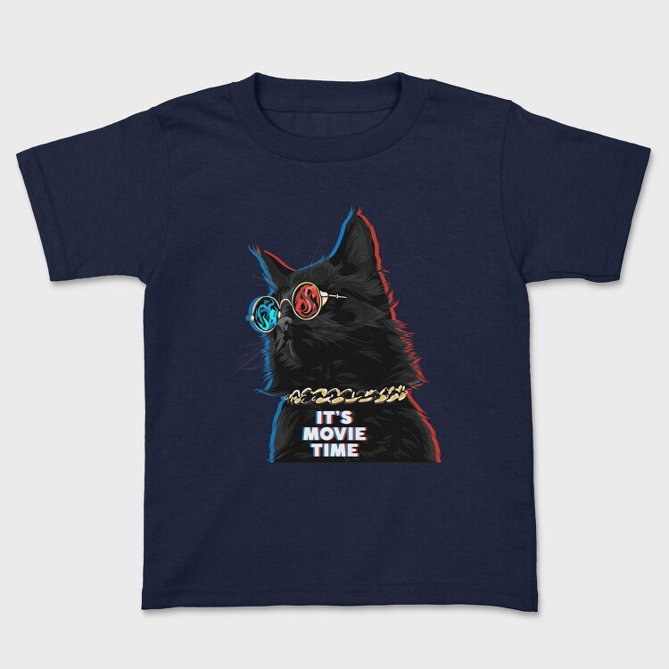 Cat Movie Time, Tricou Copii