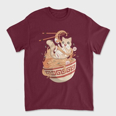 Cat Noodle Dreams, Tricou Barbati (Unisex)