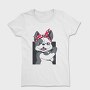 Bulldog Bandana Chic, Tricou Femei