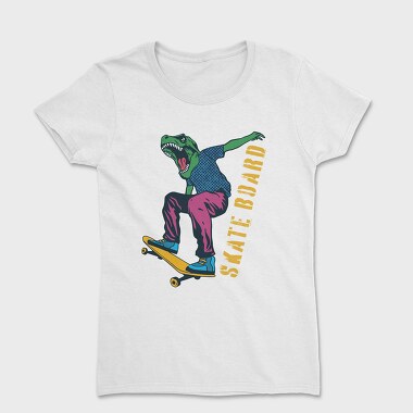 Dino Skate Vibes, Tricou Femei