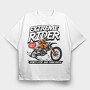 Extreme Rider Vibe, Tricou Oversize Barbati (Unisex)