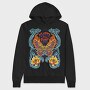 Flame Butterfly Soul, Hanorac Oversize Barbati (Unisex)
