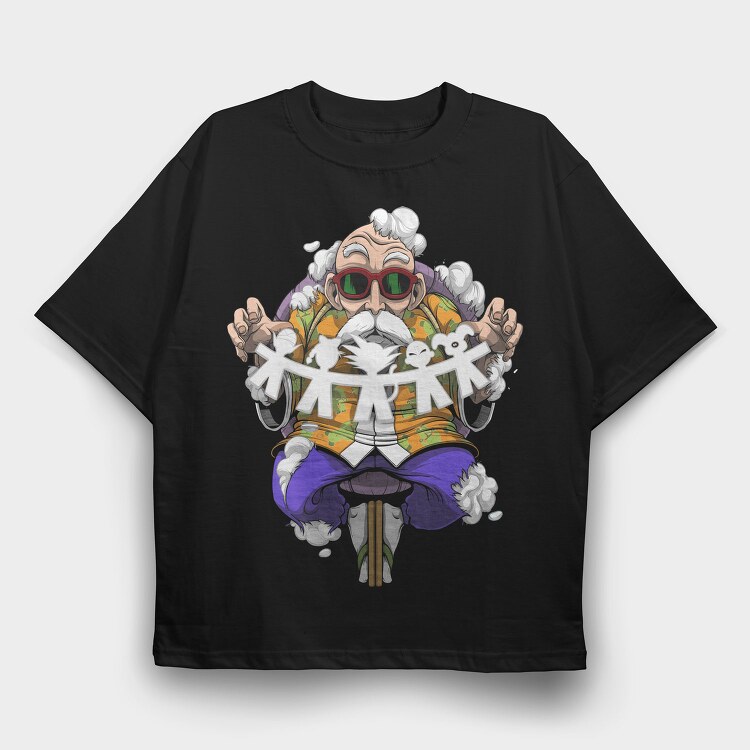 Grandma Cool Vibes, Tricou Oversize Barbati (Unisex)