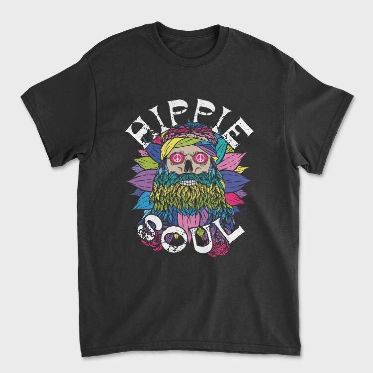 Hippie Soul Vibes, Tricou Barbati (Unisex)
