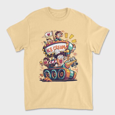 Ice Cream Truck Dreams, Tricou Barbati (Unisex)