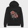 Live Happy Roses, Hanorac Oversize Barbati (Unisex)