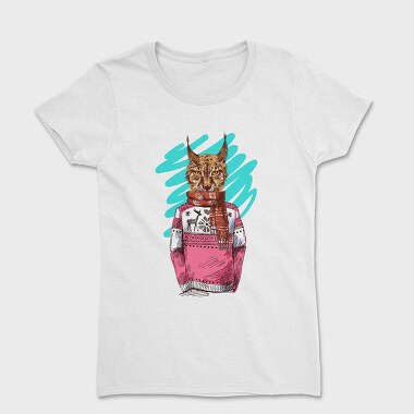 Lynx Sweater Scarf, Tricou Femei