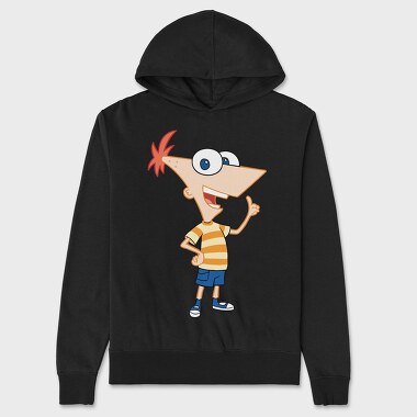 Phineas and Ferb 16, Hanorac Oversize Barbati (Unisex)