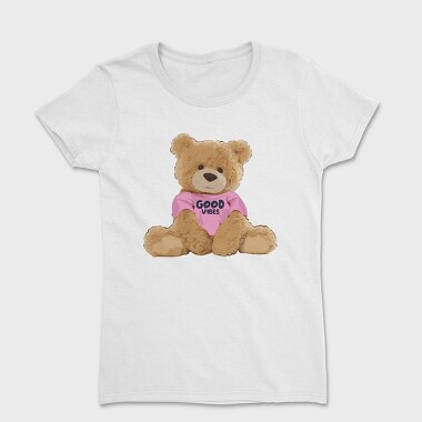Good Vibes Teddy, Tricou Femei