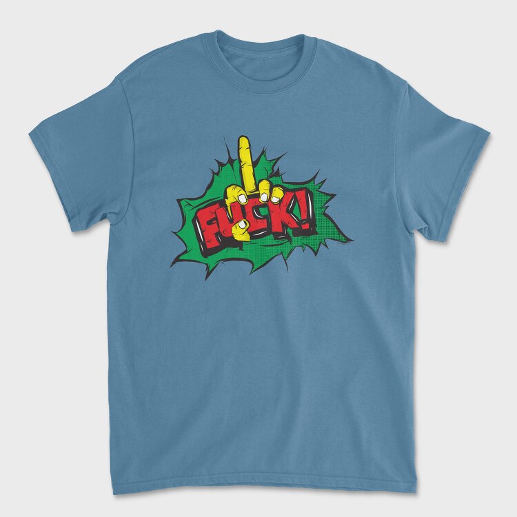 Middle Finger Vibes, Tricou Barbati (Unisex)