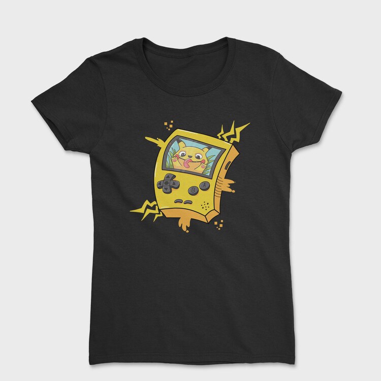 Pikachu Game Console, Tricou Femei