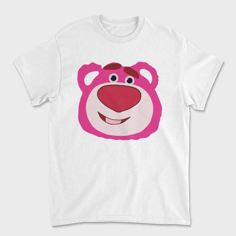 Pink Bear Smile, Tricou Barbati (Unisex)