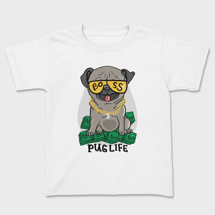 Pug Boss Money, Tricou Copii