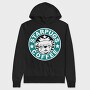 Pug Prince Coffee, Hanorac Oversize Barbati (Unisex)