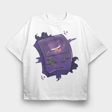 Purple Beast Game, Tricou Oversize Barbati (Unisex)