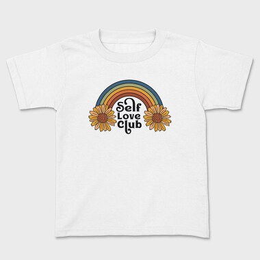 Rainbow Daisy Vibes, Tricou Copii