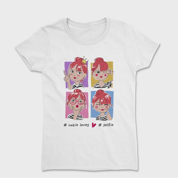 Red Hair Vibes, Tricou Femei