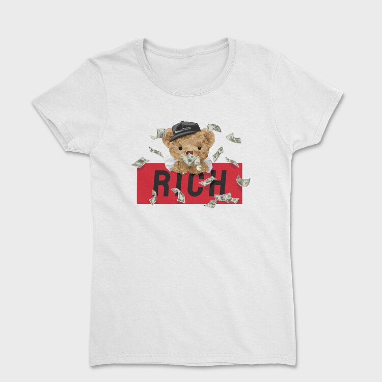 Rich Bear Money, Tricou Femei