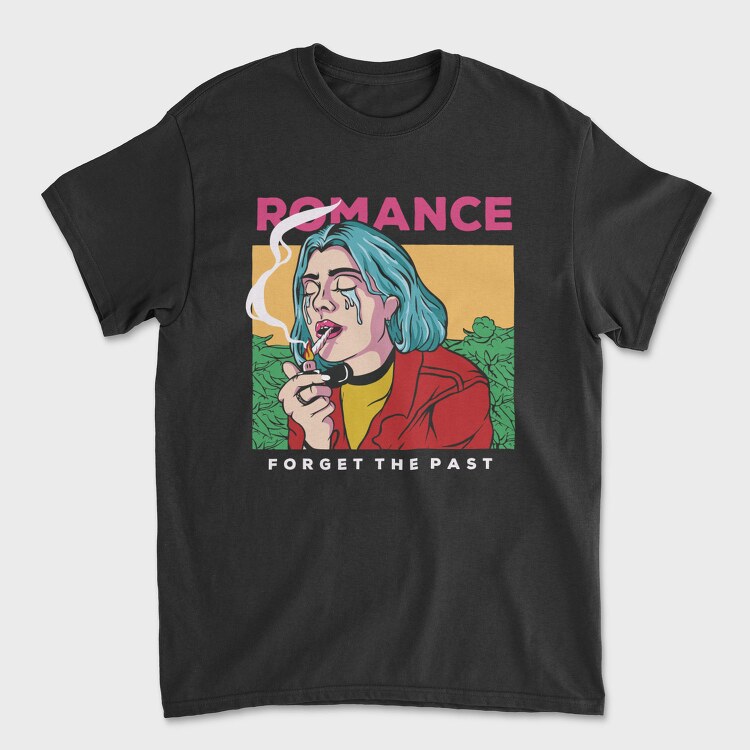 Romantic Smoke Escape, Tricou Barbati (Unisex)