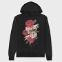 Rose Love Dagger, Hanorac Oversize Barbati (Unisex)