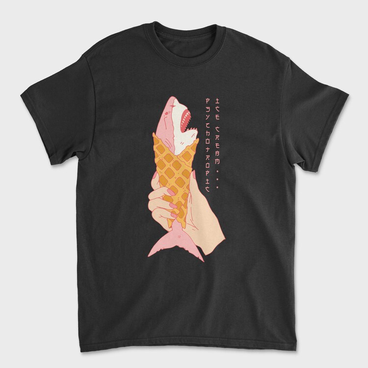 Shark Ice Cream Dreams, Tricou Barbati (Unisex)