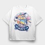 Skateboard Dreams, Tricou Oversize Barbati (Unisex)