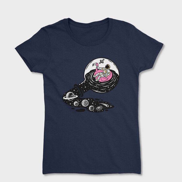 Space Flamingo Float, Tricou Femei