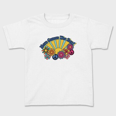 Sunflower Peace Vibes, Tricou Copii
