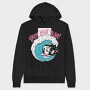 Surf Dog Cheers, Hanorac Oversize Barbati (Unisex)