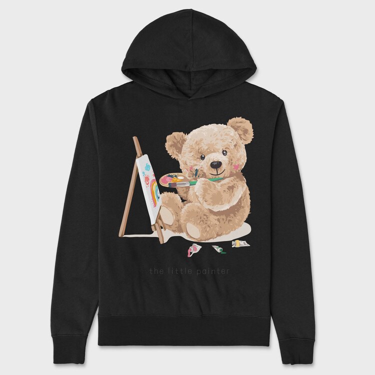 Teddy Art Rebel, Hanorac Oversize Barbati (Unisex)