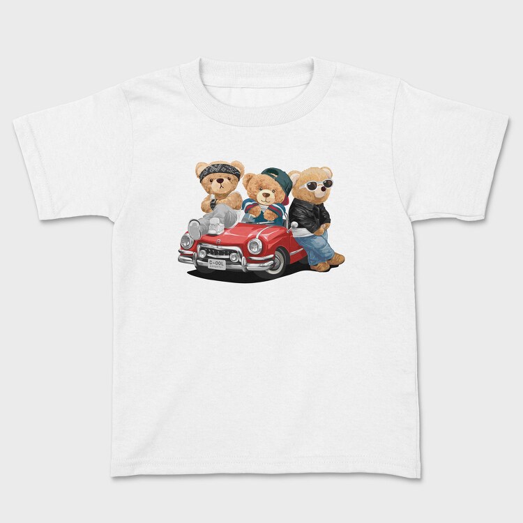 Teddy Bear Gangster Ride, Tricou Copii