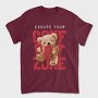 Teddy Escape Zone, Tricou Barbati (Unisex)