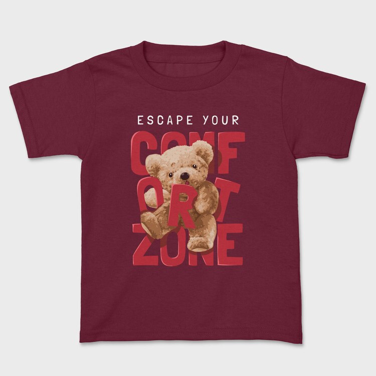 Teddy Escape Zone, Tricou Copii