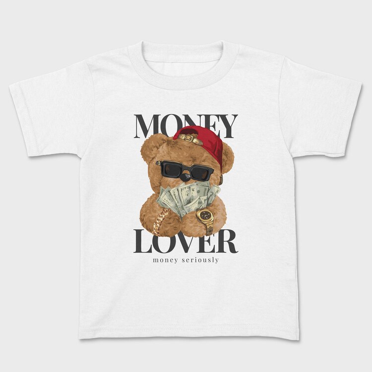 Teddy Rich Money Lover, Tricou Copii