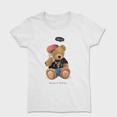 Teddy Streetwear Vibes, Tricou Femei