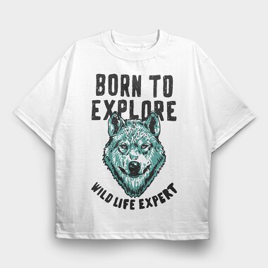 Wolf Whisperer, Tricou Oversize Barbati (Unisex)