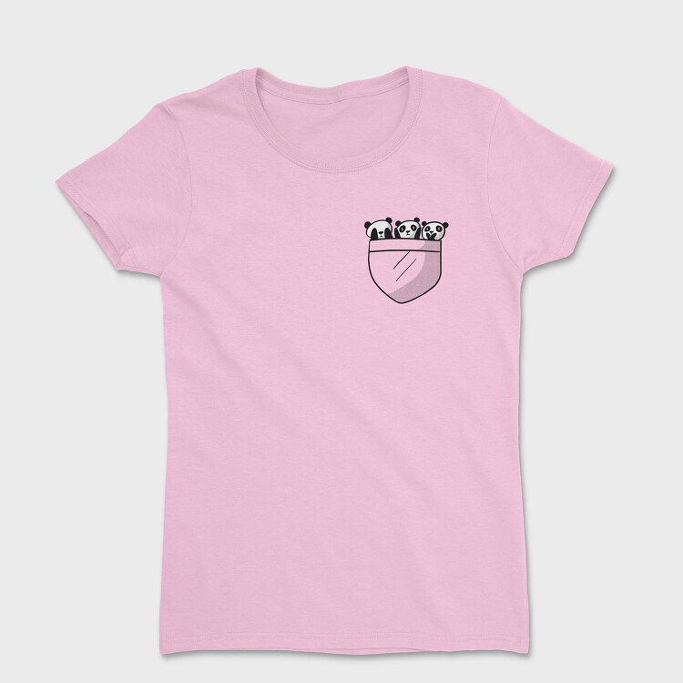 Panda Pocket, Tricou Femei