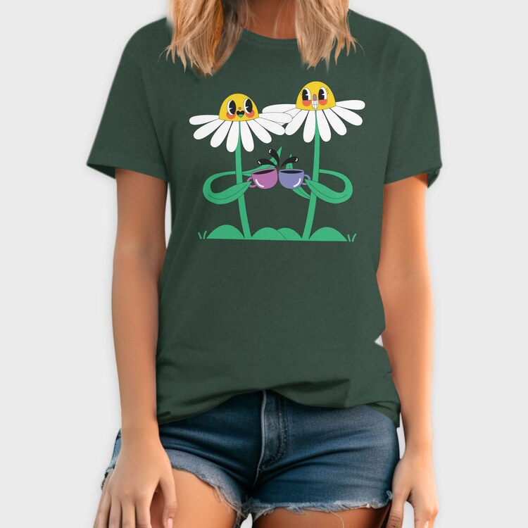 Daisy Tea Dreams, Tricou Barbati (Unisex)