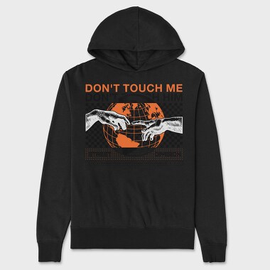 Don T Touch Me 1, Hanorac Oversize Barbati (Unisex)