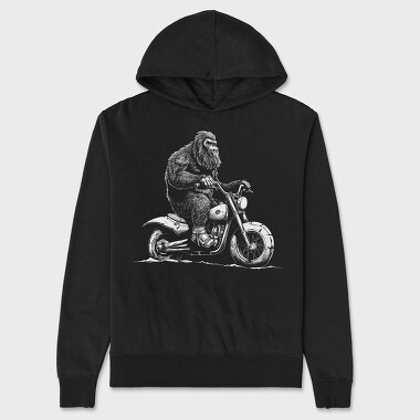 Big Foot Motorcycle, Hanorac Oversize Barbati (Unisex)