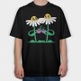 Daisy Tea Dreams, Tricou Oversize Barbati (Unisex)