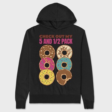 Donuts Pack, Hanorac Oversize Barbati (Unisex)