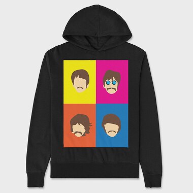 The Beatles 5, Hanorac Oversize Barbati (Unisex)