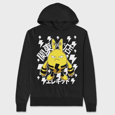 Pokemon 6, Hanorac Oversize Barbati (Unisex)