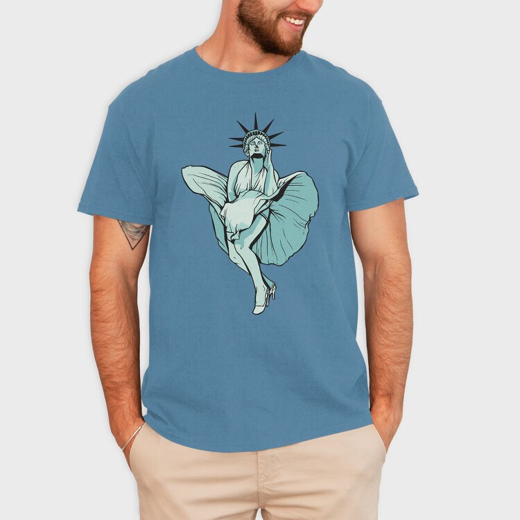 Dancing Muse, Tricou Barbati (Unisex)