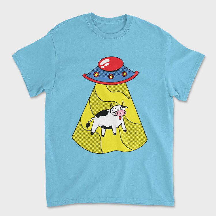 Alien Cow, Tricou Barbati (Unisex)