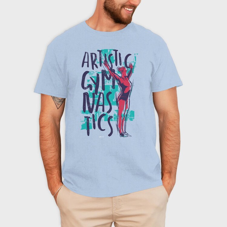 Artistic Gym, Tricou Barbati (Unisex)