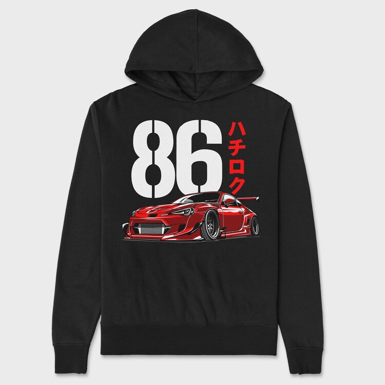 GT86 2, Hanorac Oversize Barbati (Unisex)