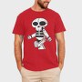 Robot Skull, Tricou Barbati (Unisex)