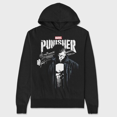 The Punisher 1, Hanorac Oversize Barbati (Unisex)